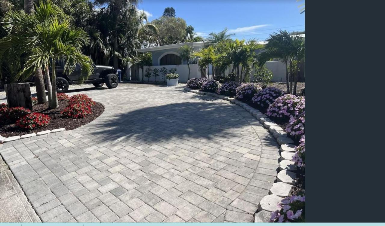 Pool/Waterfront Home 5 Min Walk To Siesta Key Village And Beach المظهر الخارجي الصورة